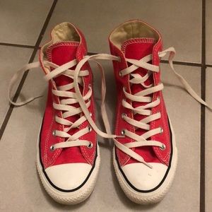 Hot pink women’s converse